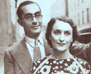 Anne Lenner and Carroll Gibbons. Rhythm Magazine (October 1935)